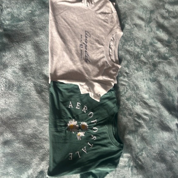 Aeropostale Tops - 2 Aeropostale soft tees. Size XS. Like new condition.